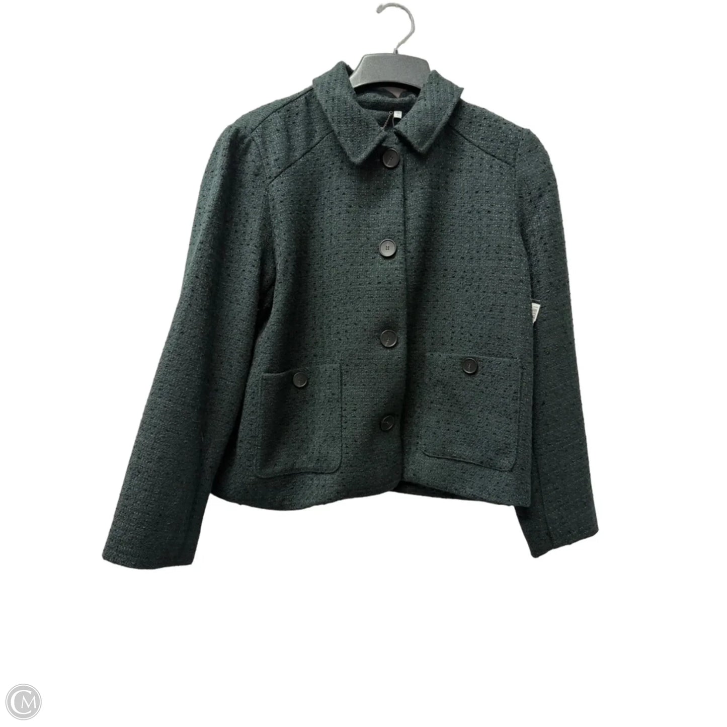 Jacket Other By Chicos In Green, Size: L