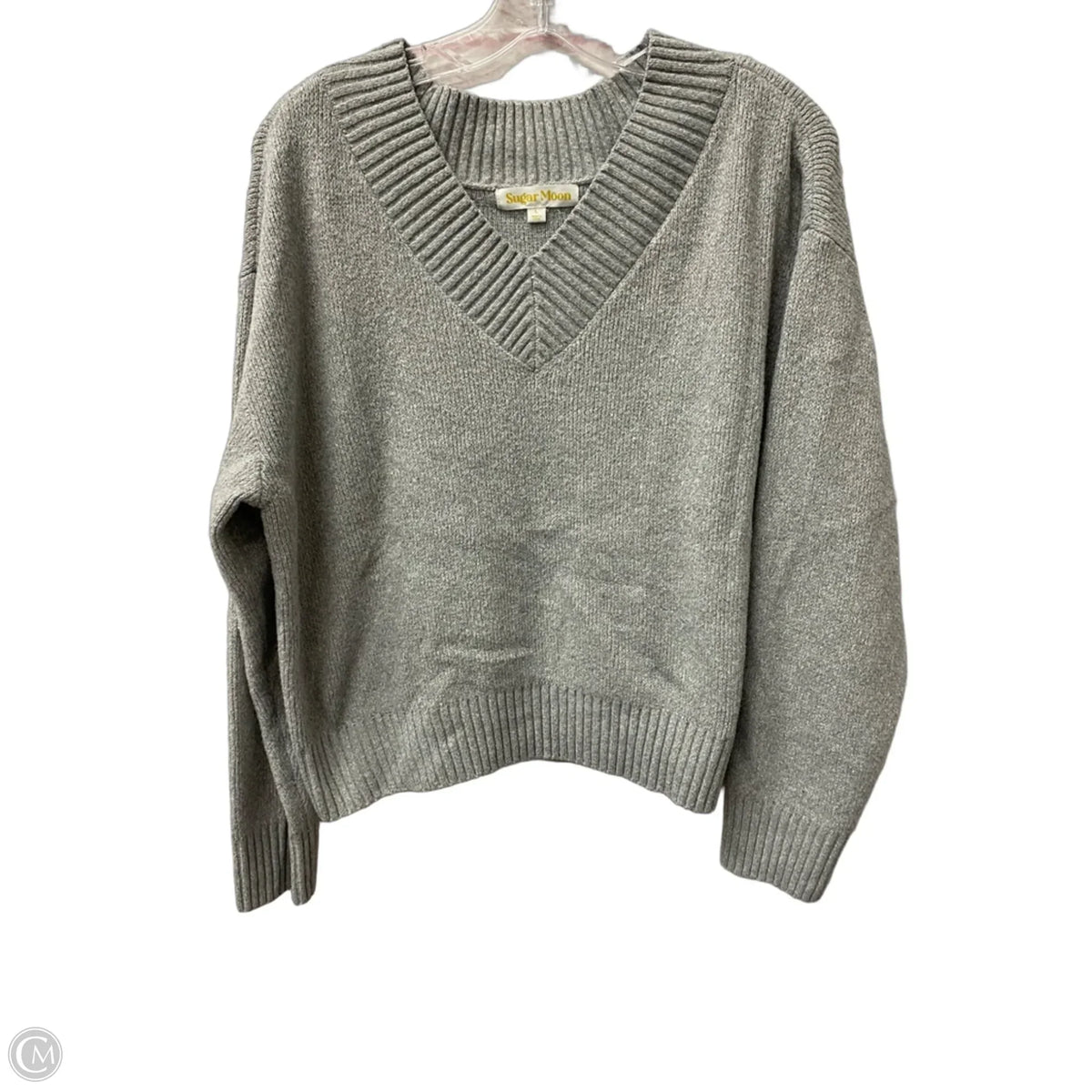 Sweater By Cme In Grey, Size: L