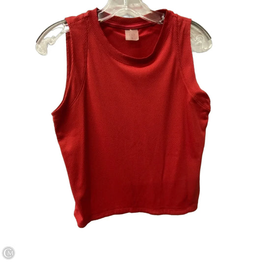 Athletic Tank Top By Calia In Red, Size: S