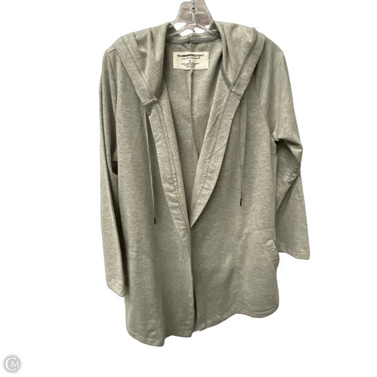 Sweater Cardigan By The Sweatshirt Project In Grey, Size: L