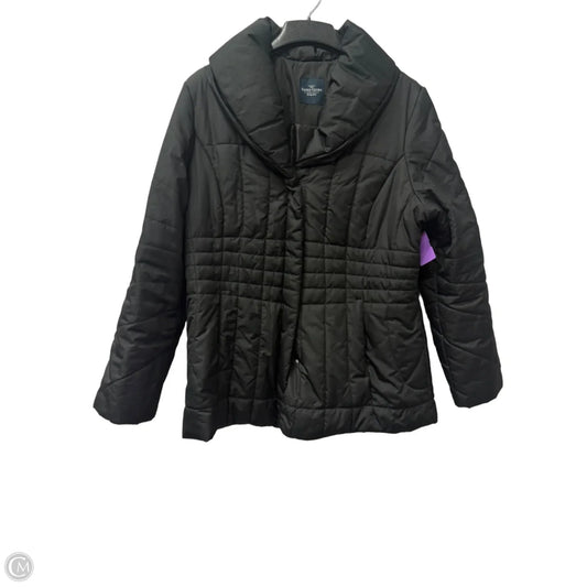 Coat Puffer & Quilted By Faded Glory In Black, Size: Xl