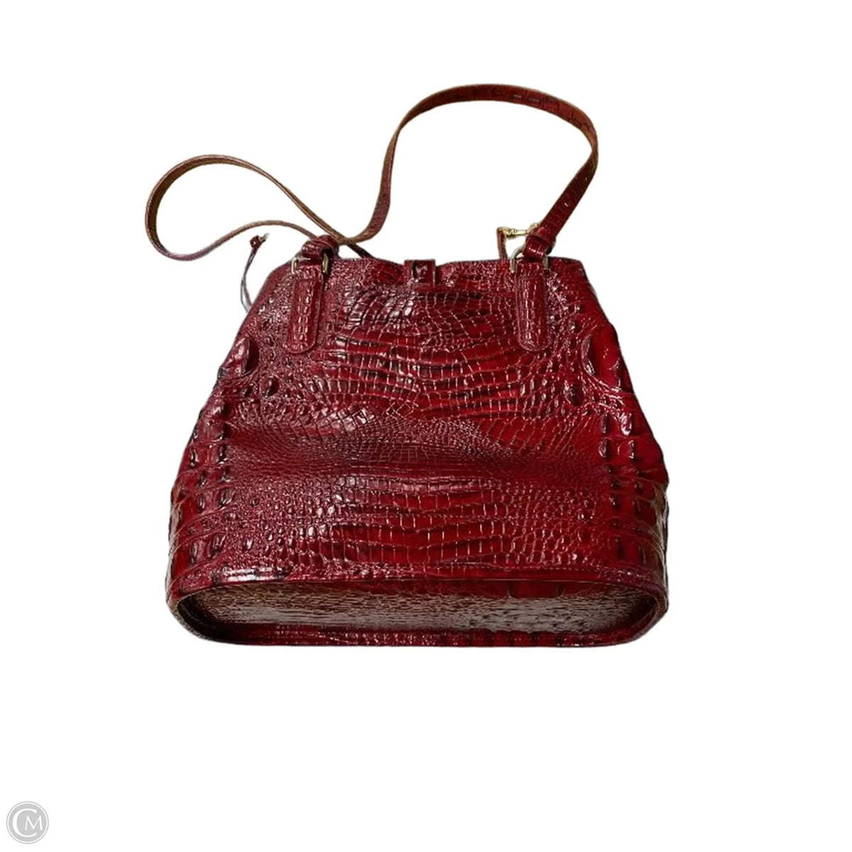Handbag Designer By Brahmin, Size: Large