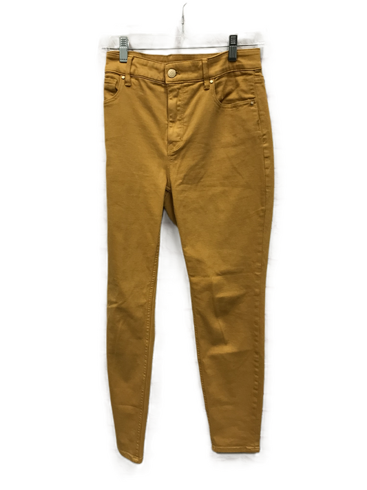 Yellow Jeans Skinny By White House Black Market, Size: 8