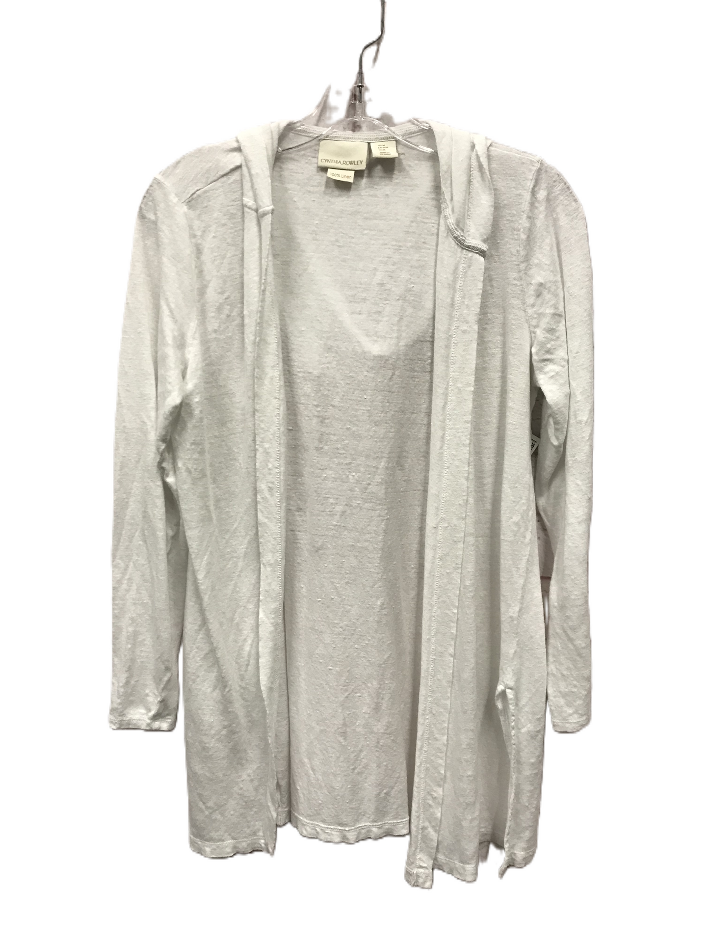 White Sweater Cardigan By Cynthia Rowley, Size: M