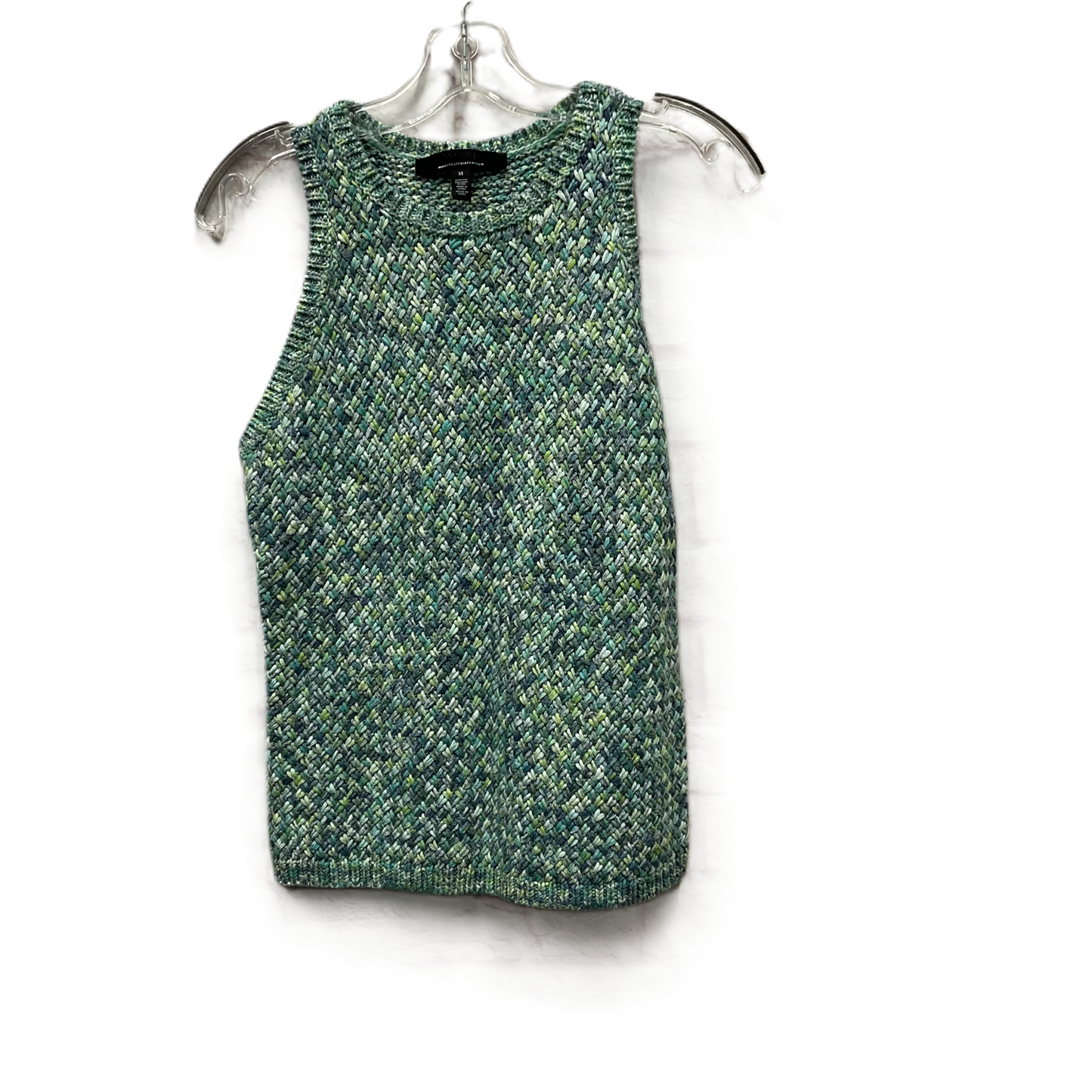 Vest Sweater By White House Black Market In Blue & Green, Size: M