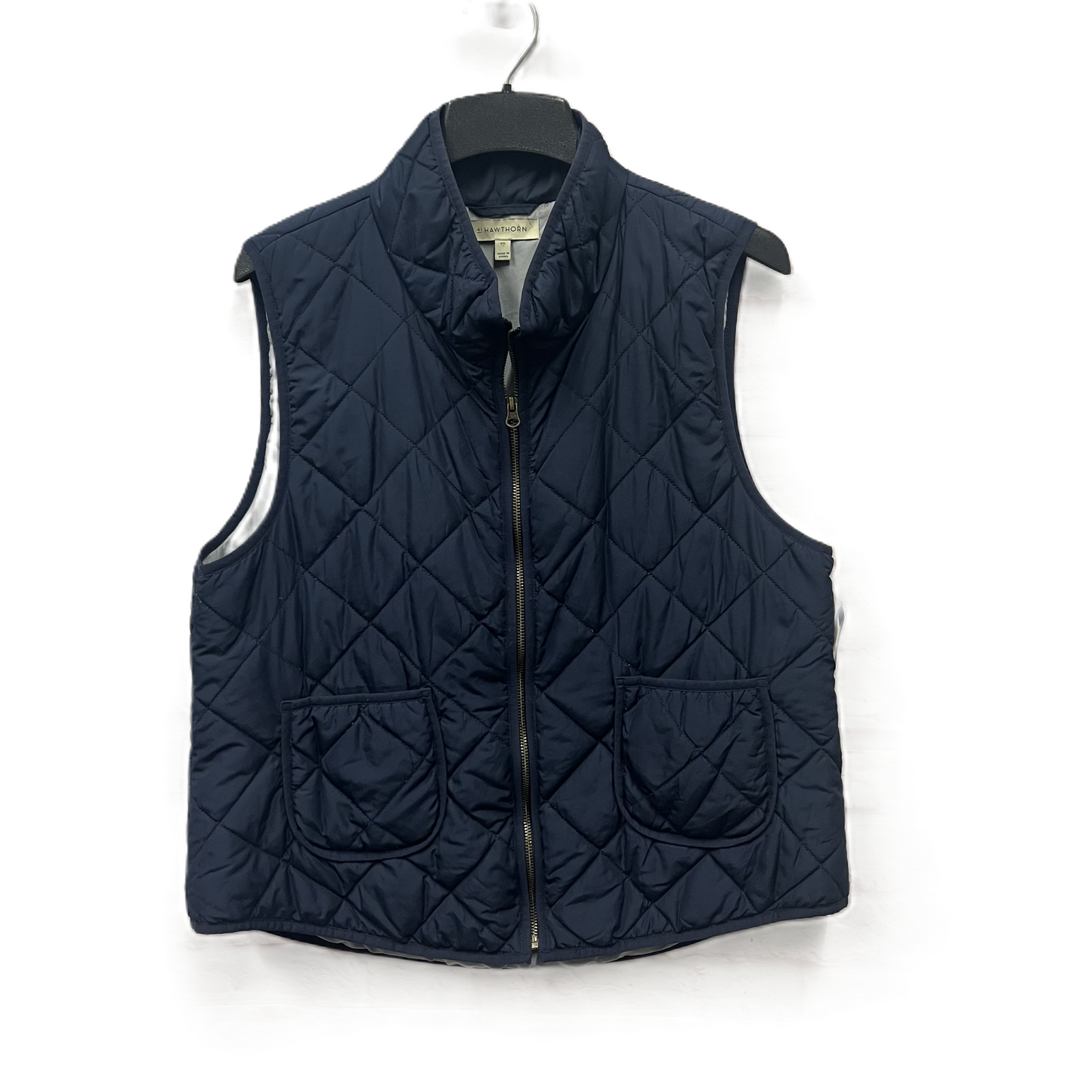 Vest Puffer & Quilted By 41 Hawthorn In Navy, Size: 1x