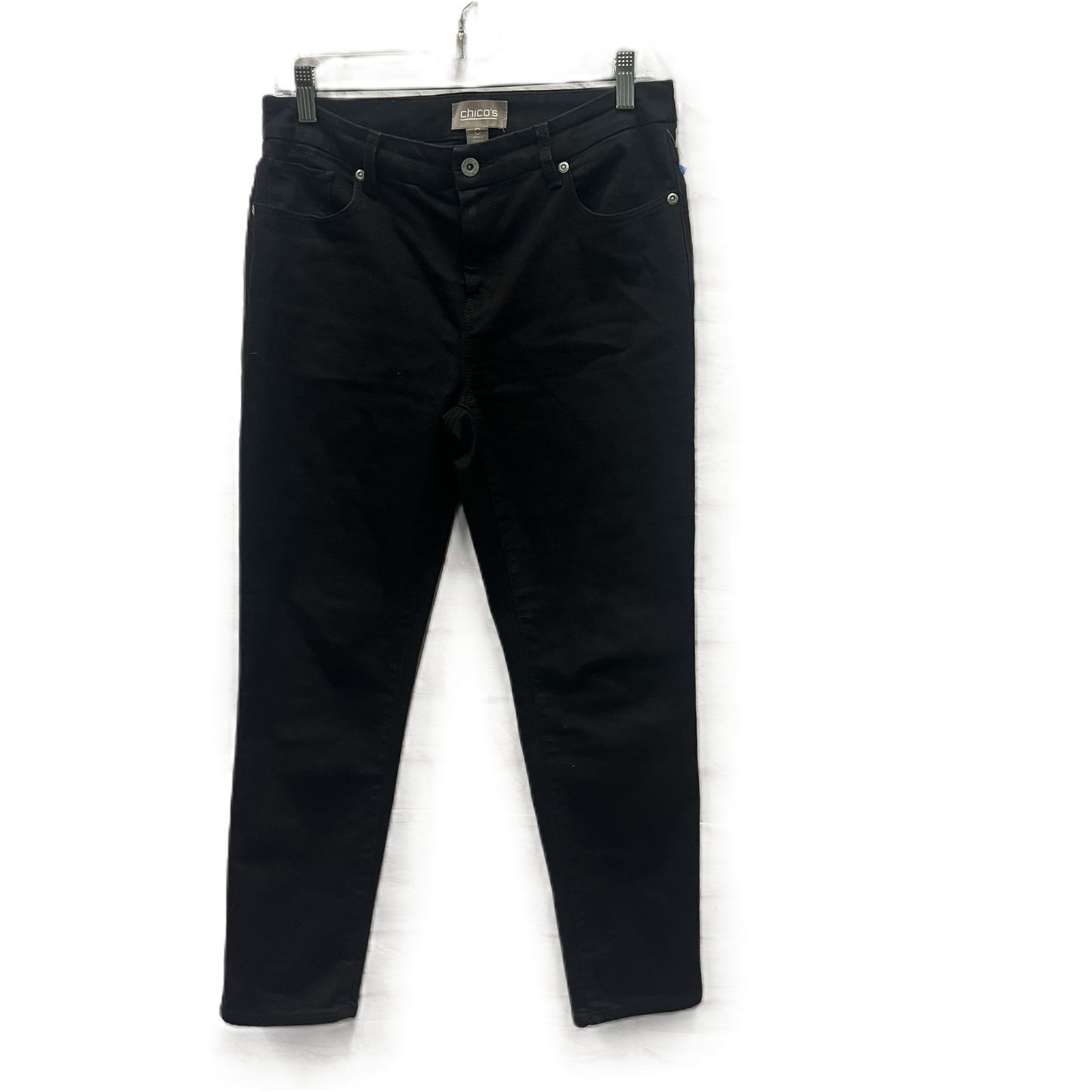 Jeans Cropped By Chicos In Black, Size: 4