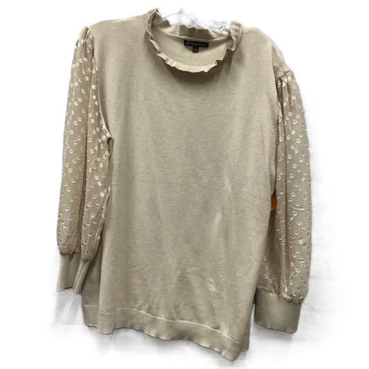 Top Long Sleeve By Adrianna Papell  Size: Xl