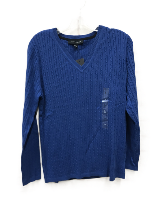 Blue Sweater By Tommy Hilfiger, Size: L