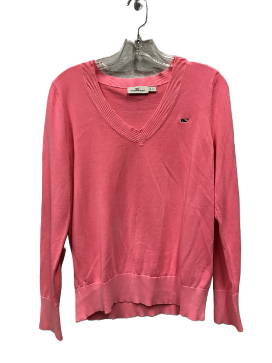 Pink Sweater By Vineyard Vines, Size: S