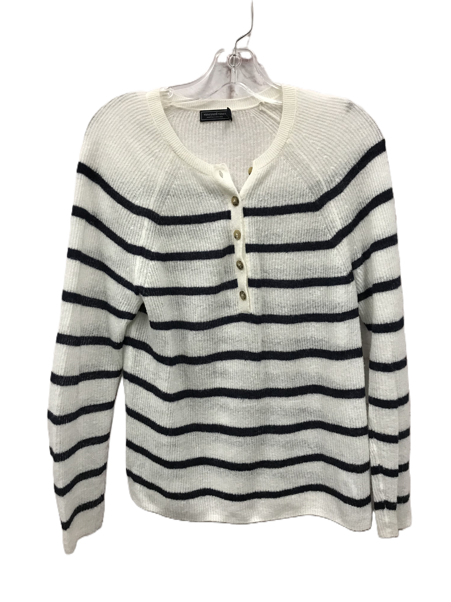 White Sweater By Vineyard Vines, Size: Xs