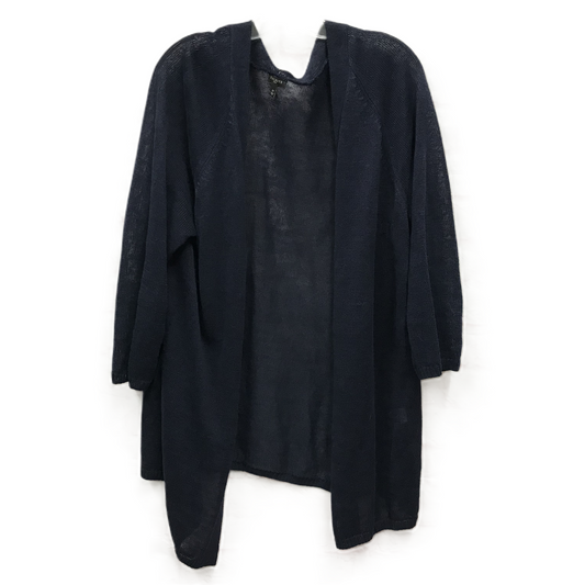 Cardigan By Talbots In Navy, Size: 2x