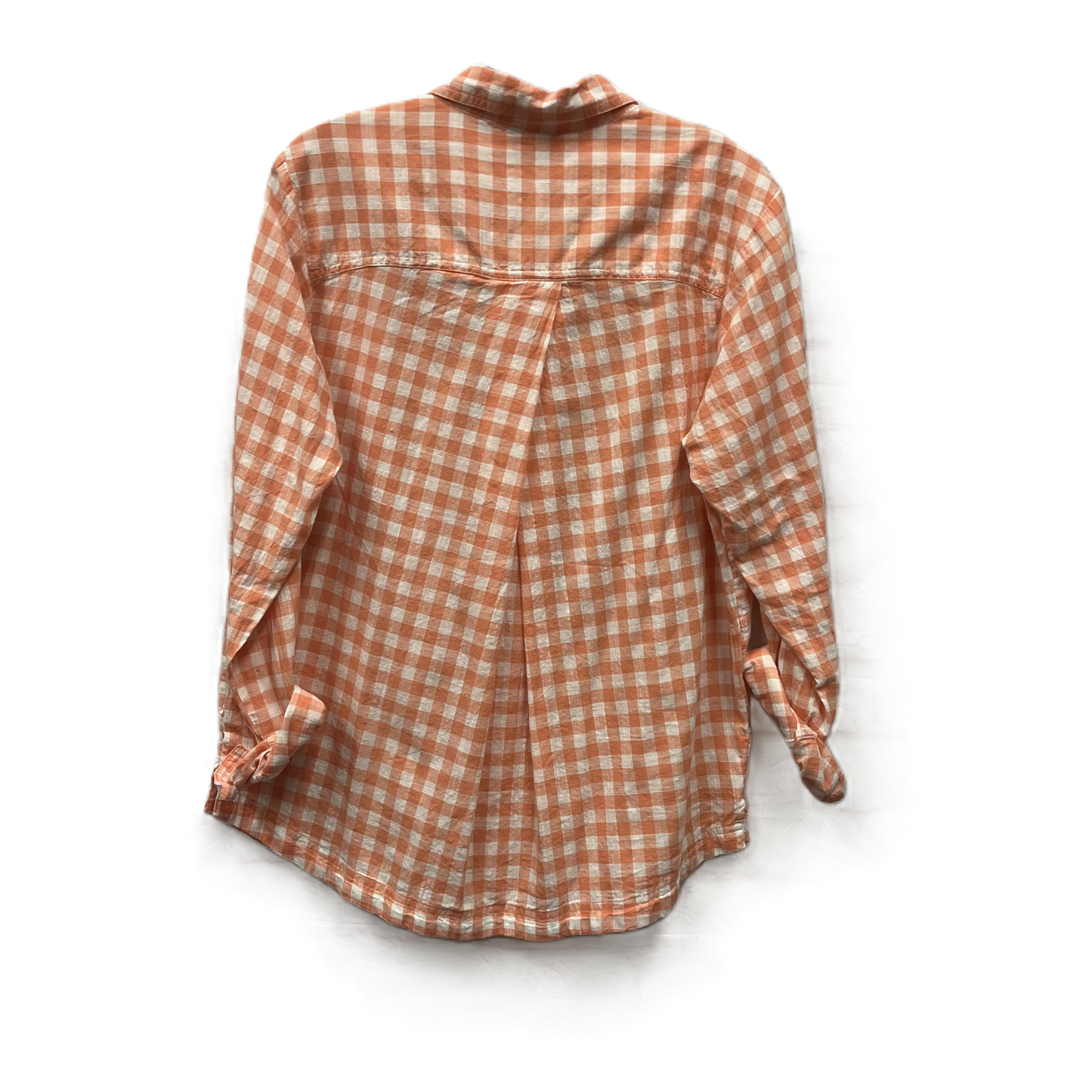 Top Long Sleeve By Columbia In Peach, Size: L