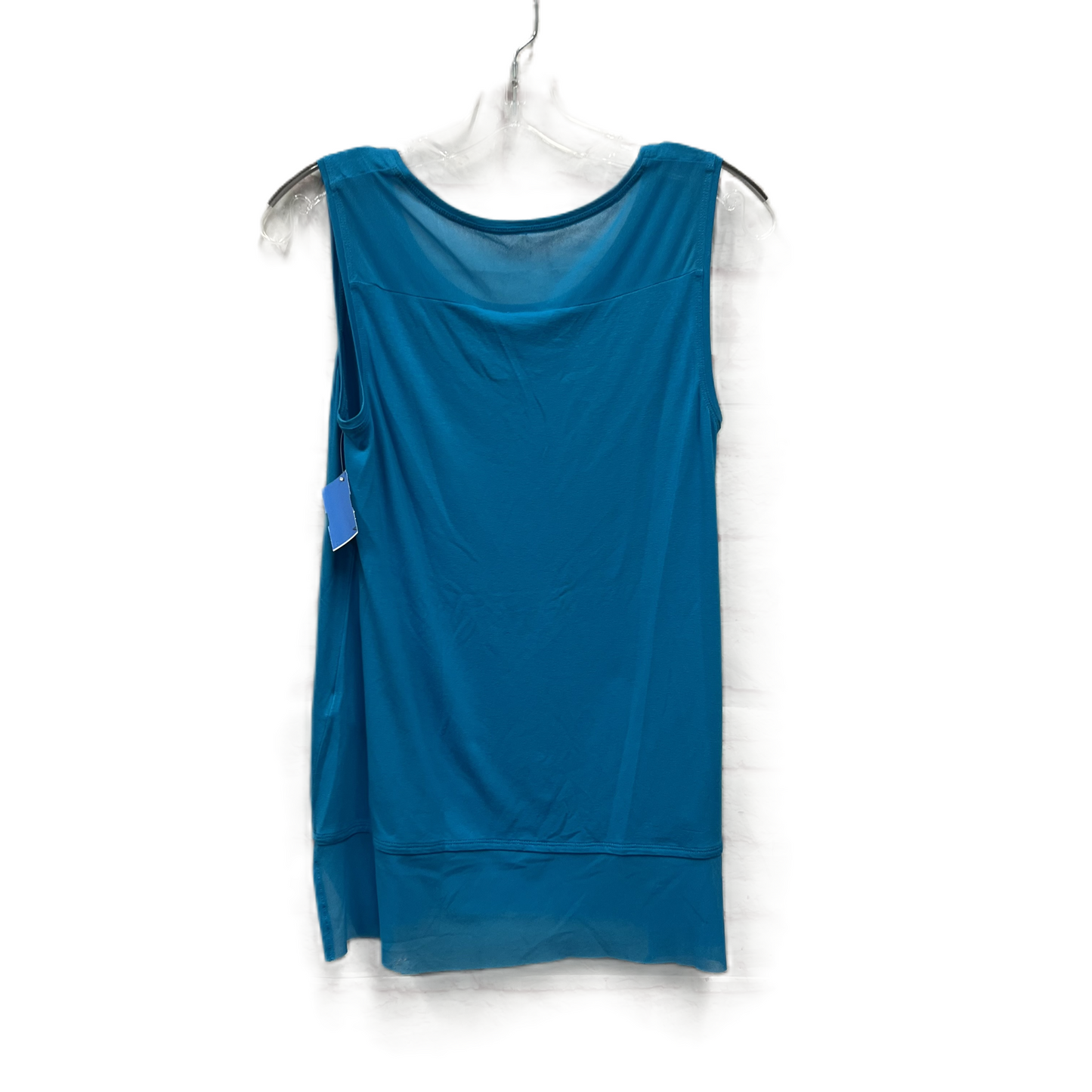 Top Sleeveless By Chicos In Blue, Size: 0