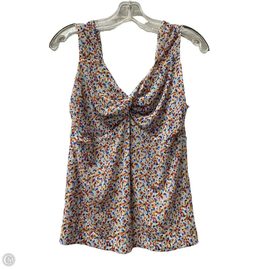 Top Sleeveless By Cabi In Multi-colored, Size: S