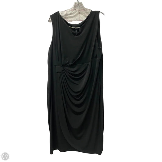 Dress Party Short By Connected Apparel In Black, Size: 1x