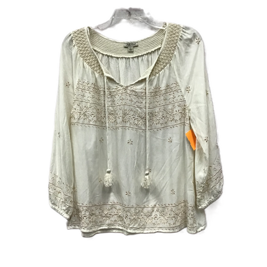 Top Long Sleeve By Lucky Brand  Size: L