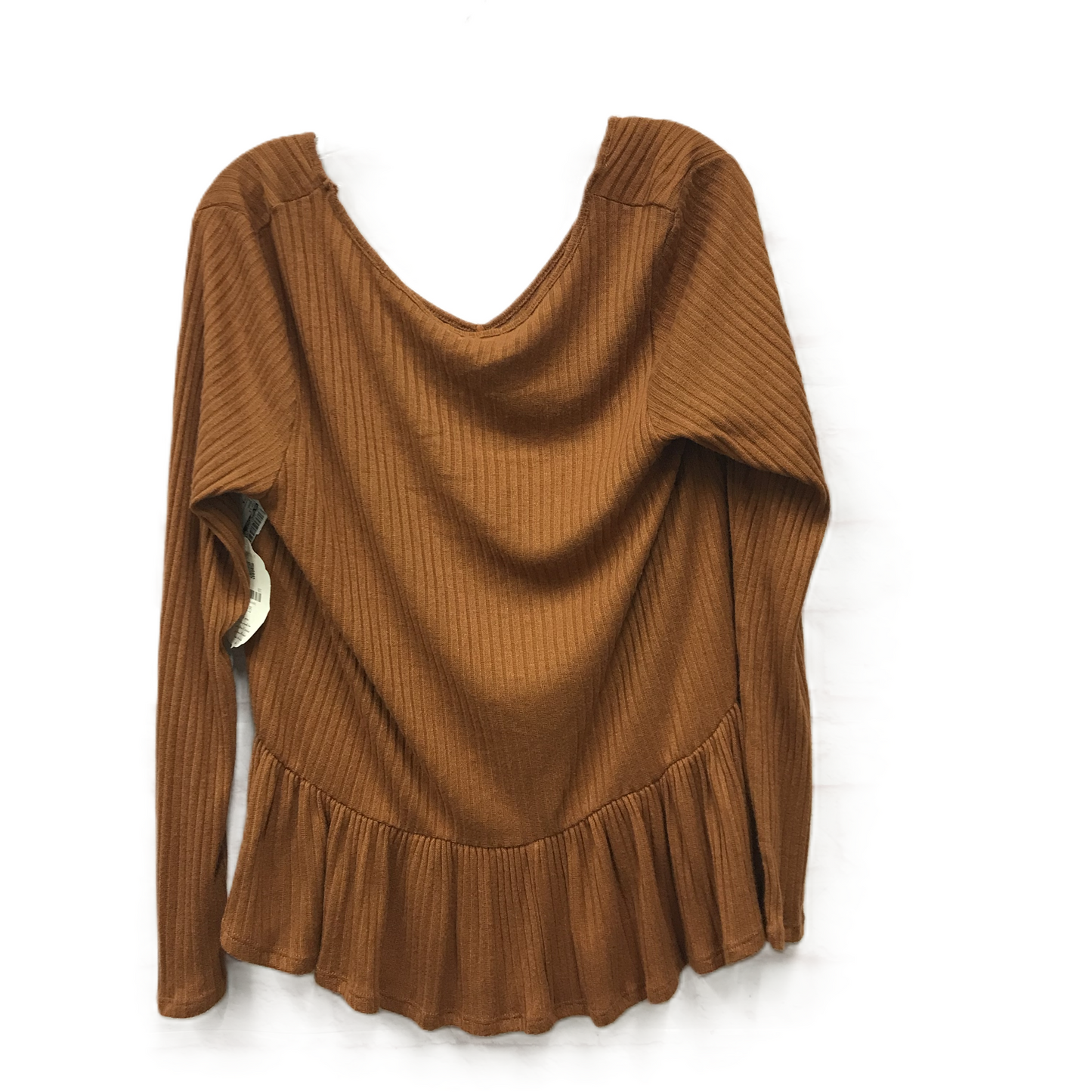 Brown Top Long Sleeve By Altard State, Size: M