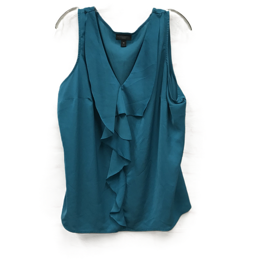 Blue Top Sleeveless By Worthington, Size: 2x