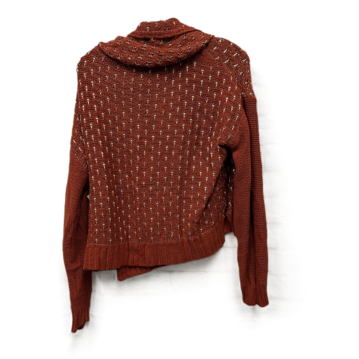 Sweater By Nine West In Orange, Size: M