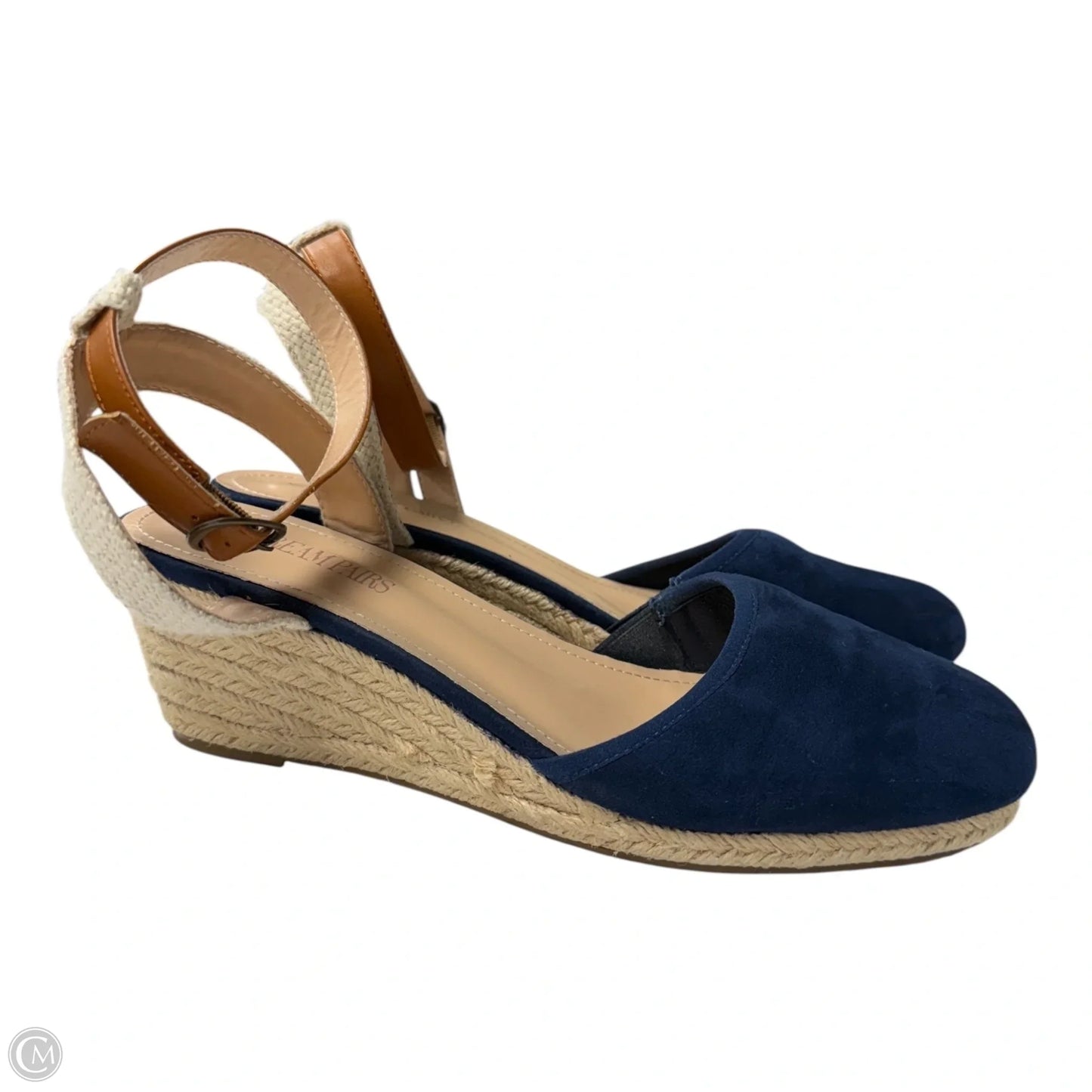 Shoes Heels Block By Dream Paris  In Blue, Size: 10