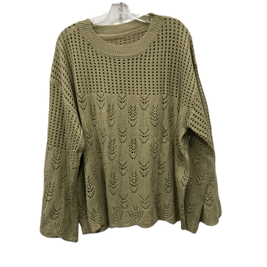 Sweater By Shein In Beige, Size: 3x