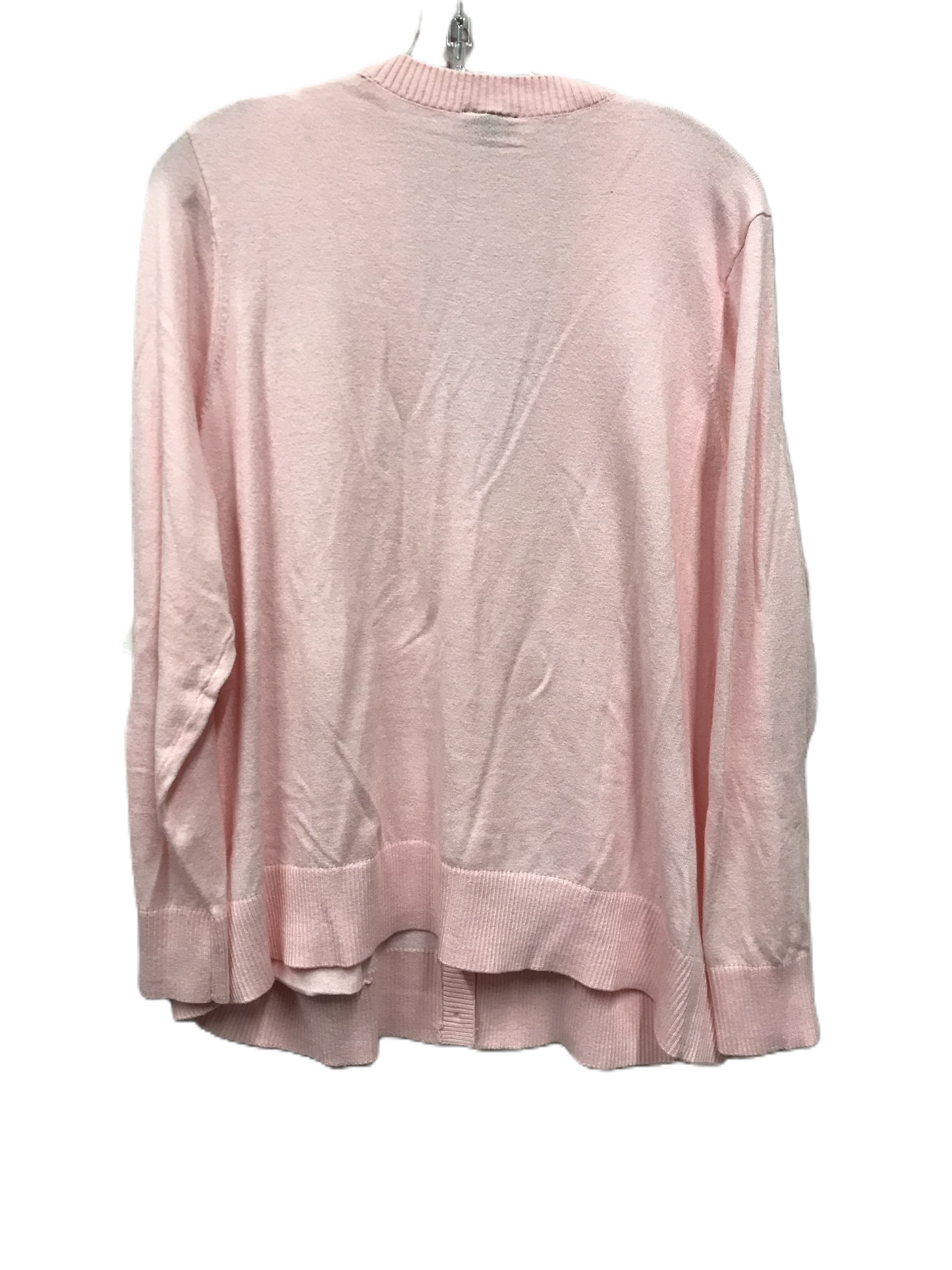 Sweater Cardigan By Torrid In Pink, Size: 2x