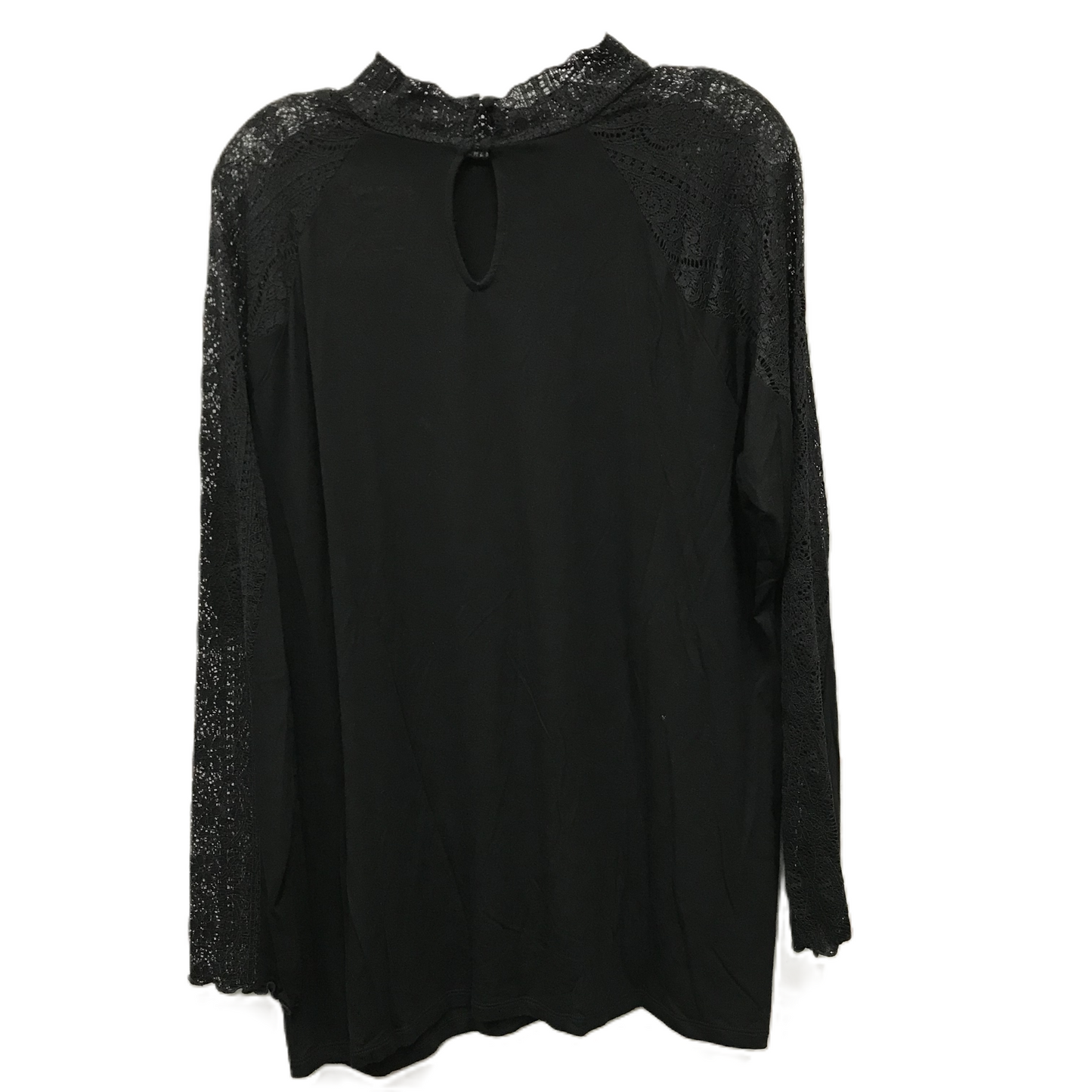 Top Long Sleeve By Torrid In Black, Size: 2x