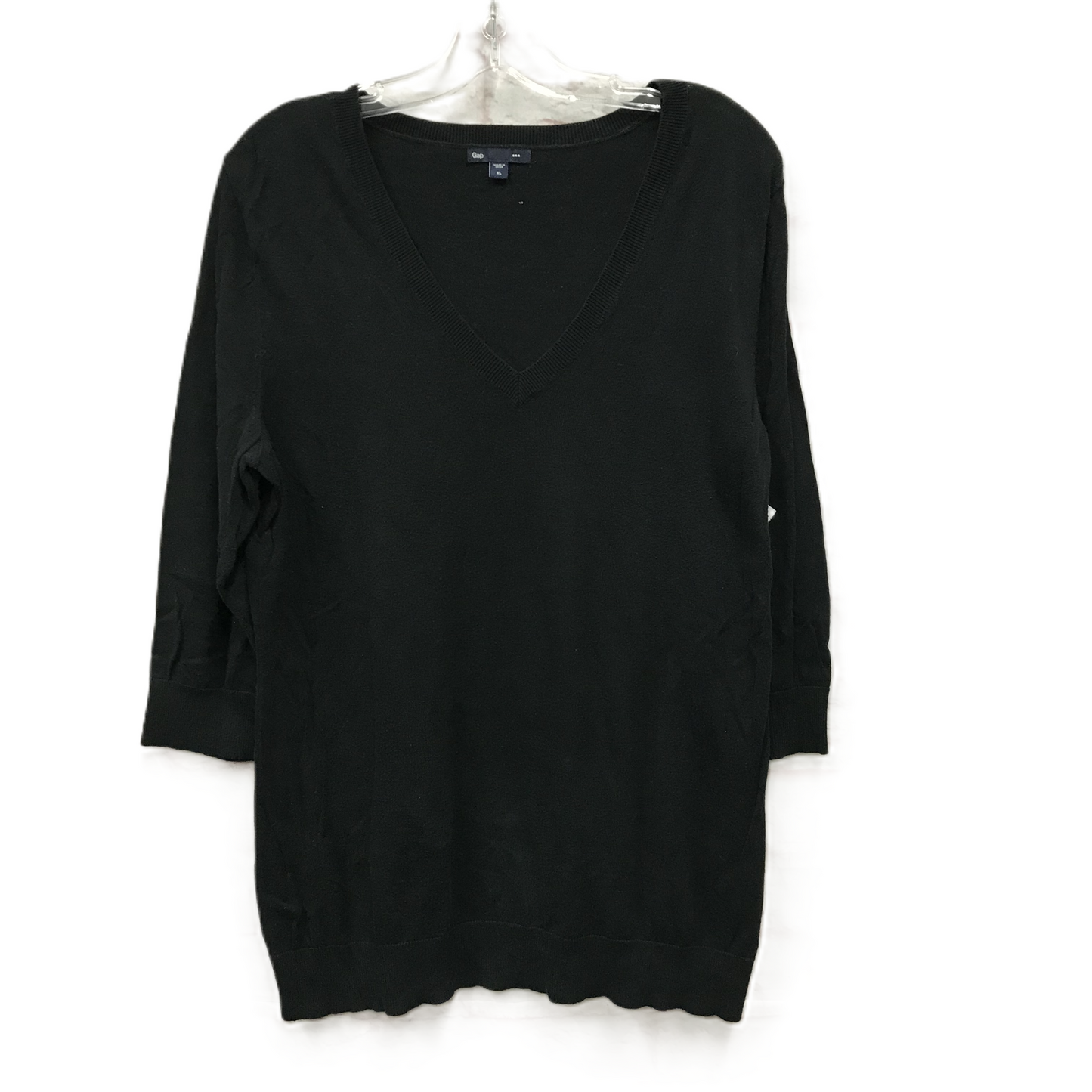 Sweater By Gap In Black, Size: Xl