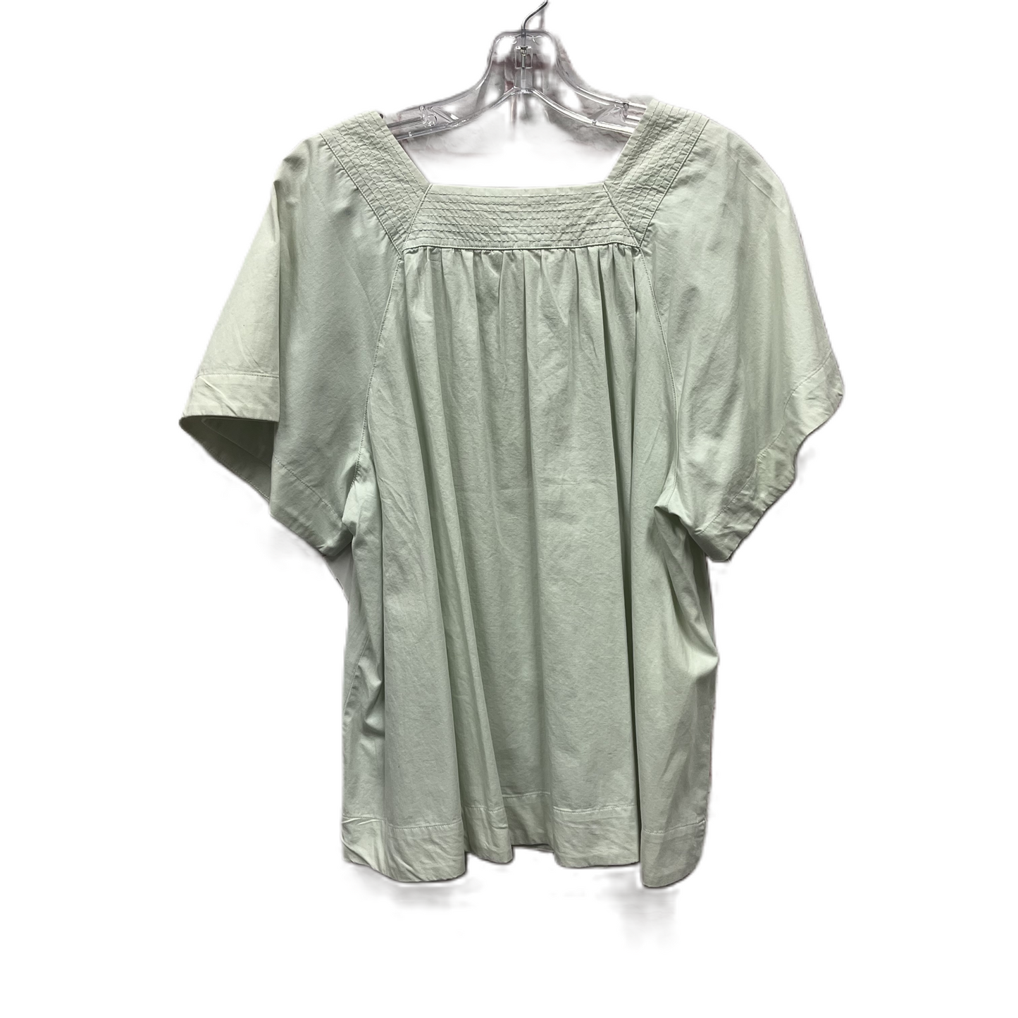 Top Short Sleeve By Easel In Green, Size: S