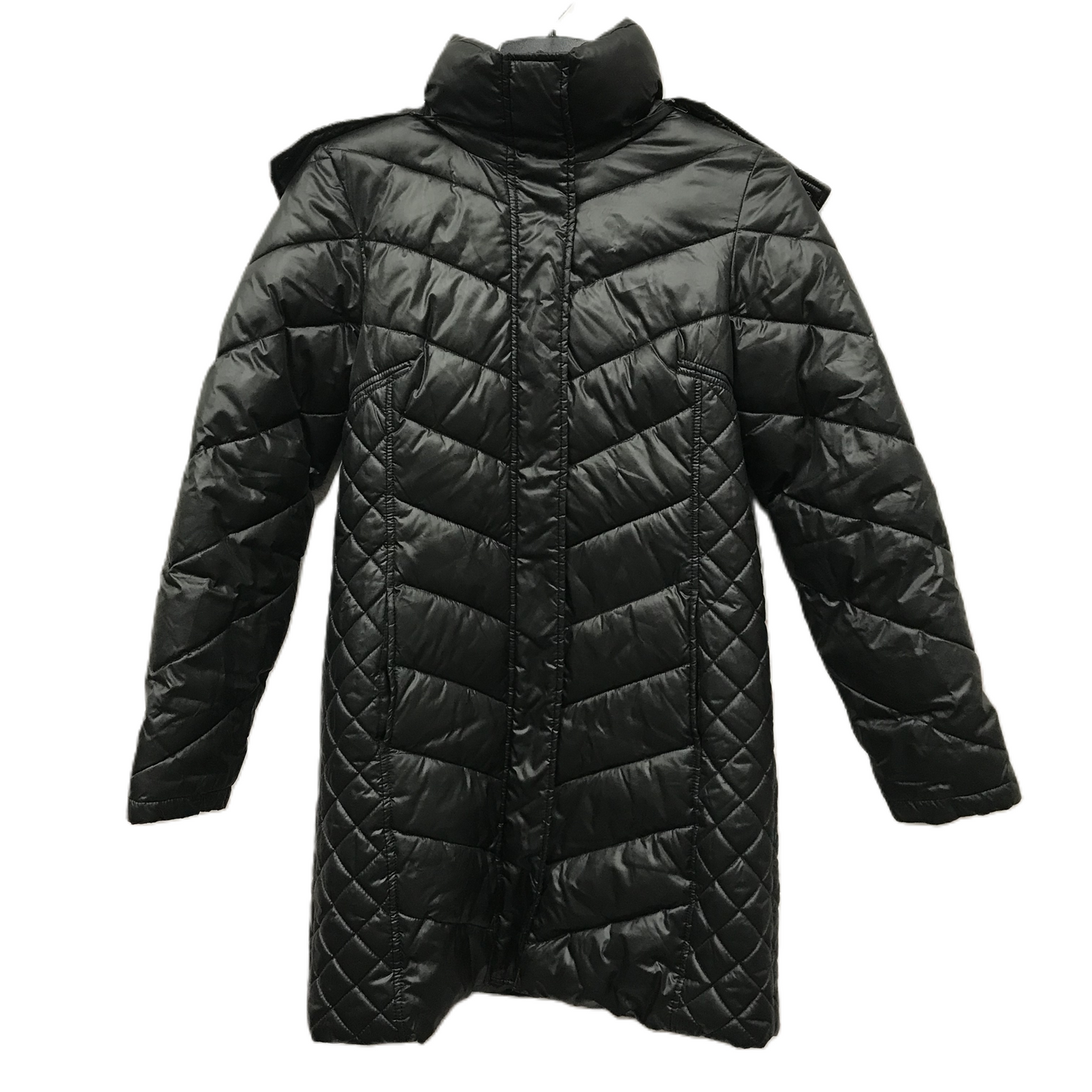 Coat Puffer & Quilted By Kenneth Cole In Black, Size: S