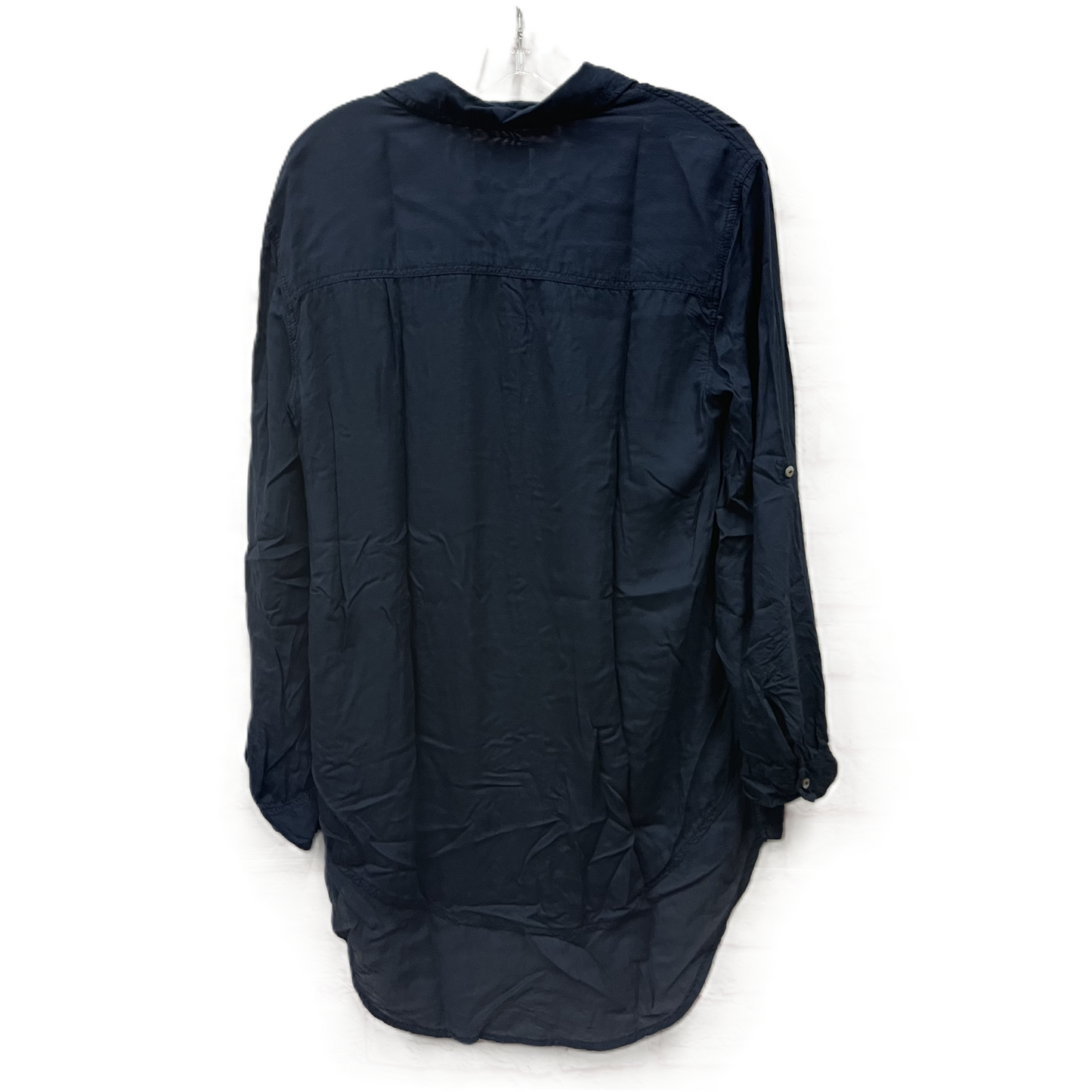 Top Long Sleeve By Holding Horses In Navy, Size: S