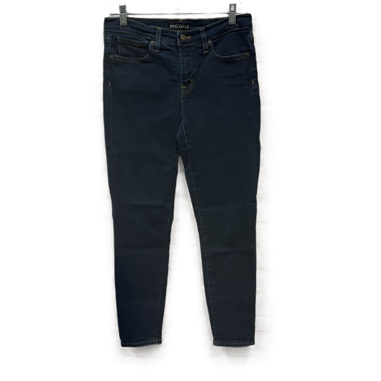 Jeans Skinny By J. Crew In Blue Denim, Size: 6