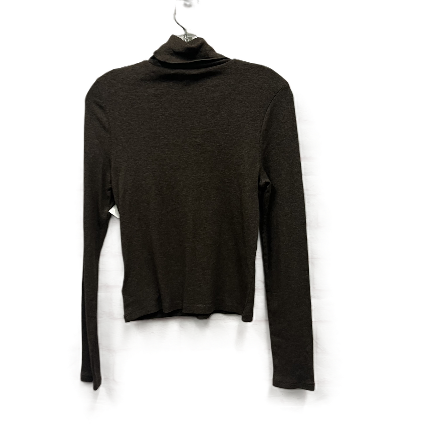 Top Long Sleeve By Madewell In Brown, Size: L