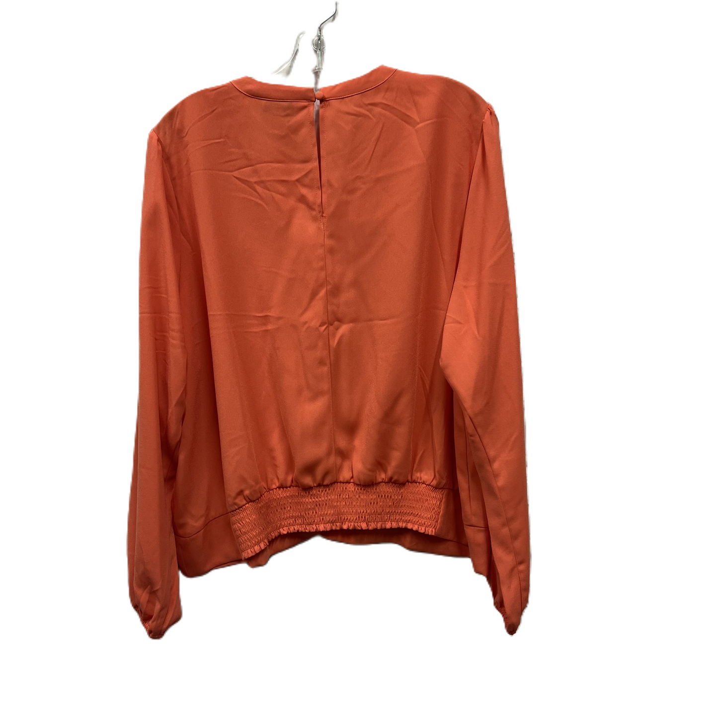 Top Long Sleeve By Nine West In Orange, Size: 1x