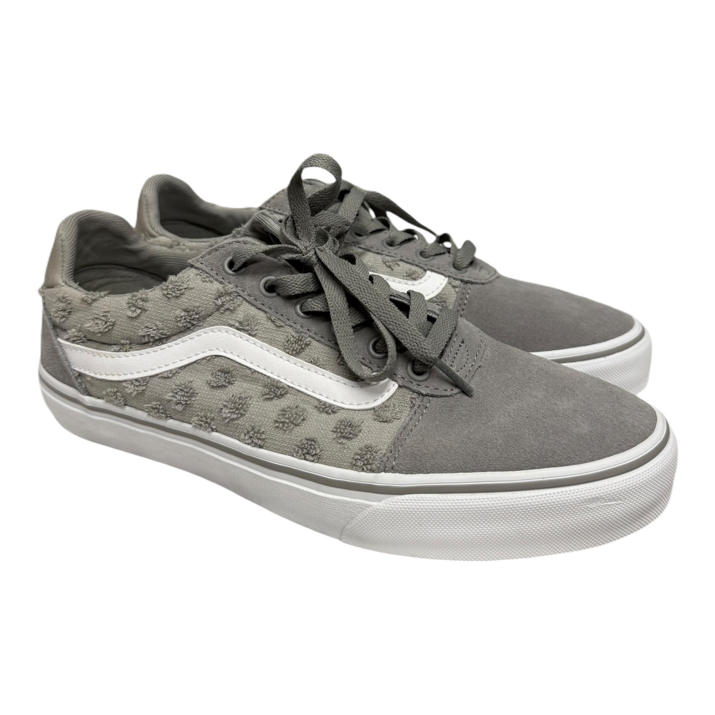 Shoes Sneakers By Vans In Grey, Size: 10.5