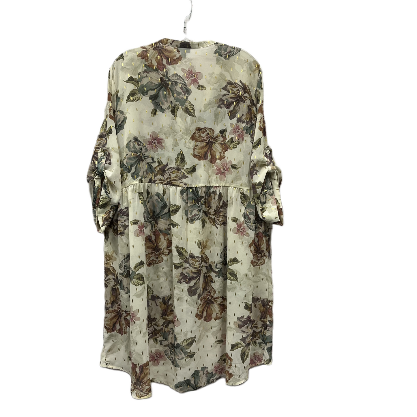 Top Long Sleeve By Torrid In Floral Print, Size: 3x