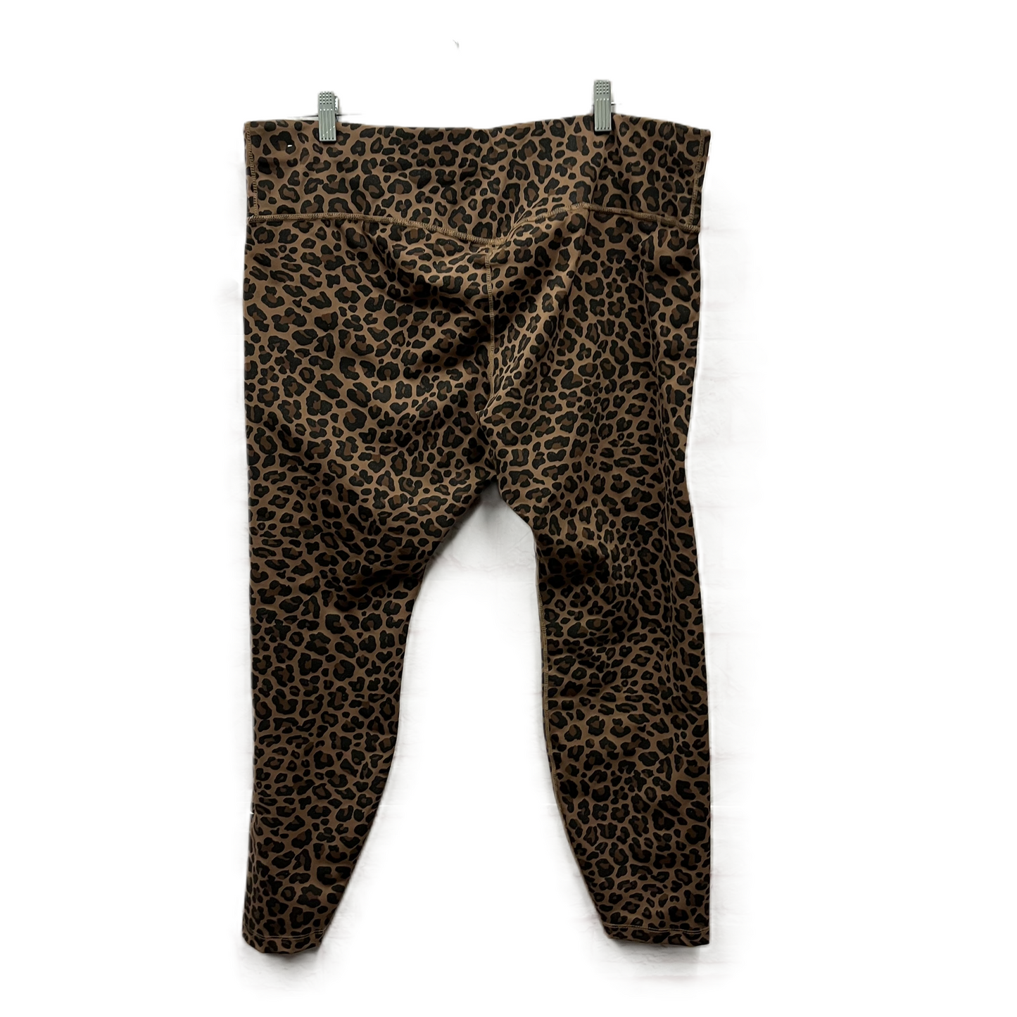 Athletic Leggings By Nike Apparel In Animal Print, Size: 2x