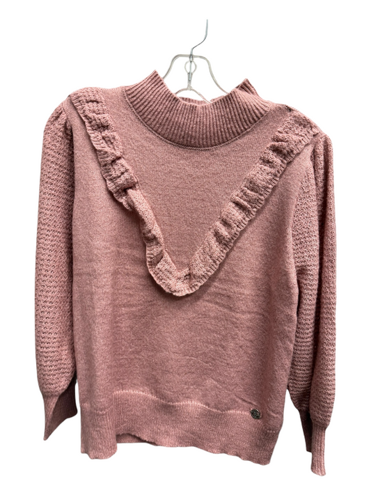 Sweater By Adrienne Vittadini In Pink, Size: Xl