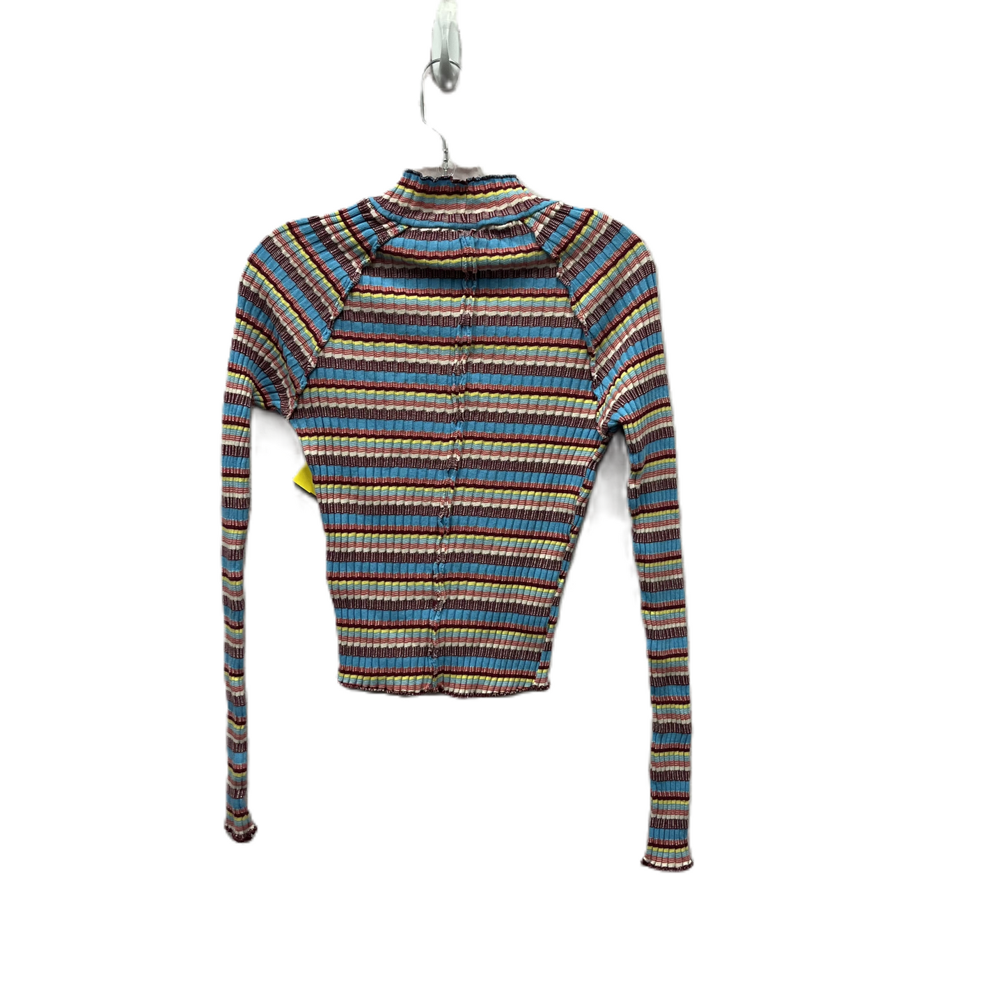 Top Long Sleeve By Free People In Multi-colored, Size: L