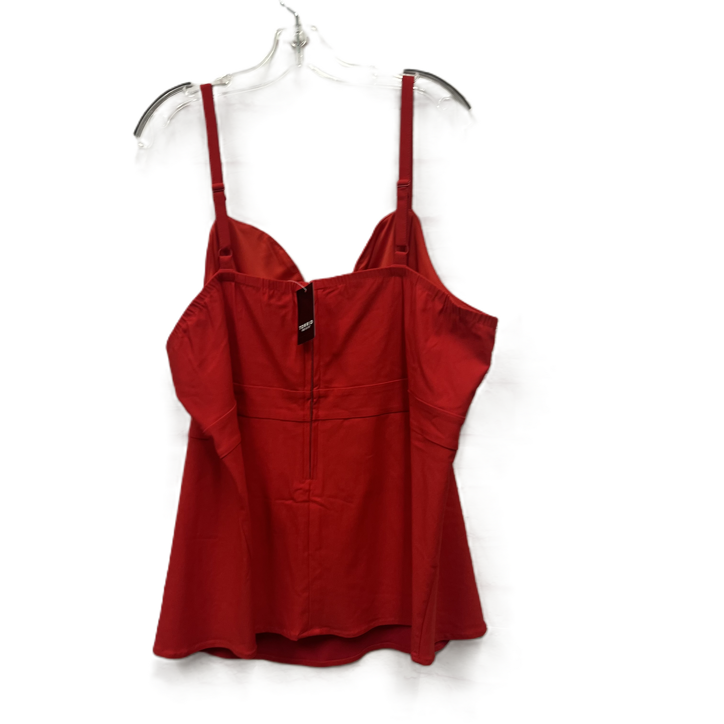 Top Sleeveless By Torrid In Red, Size: 4x