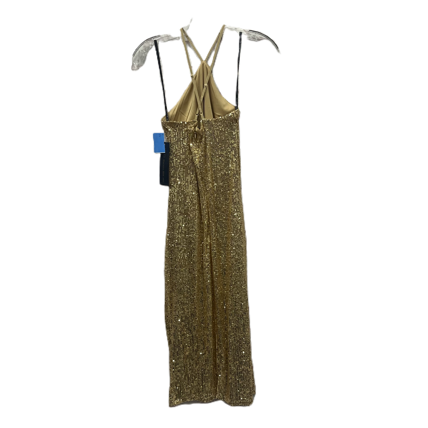 Dress Party Midi By Rachel Roy In Gold, Size: Xs