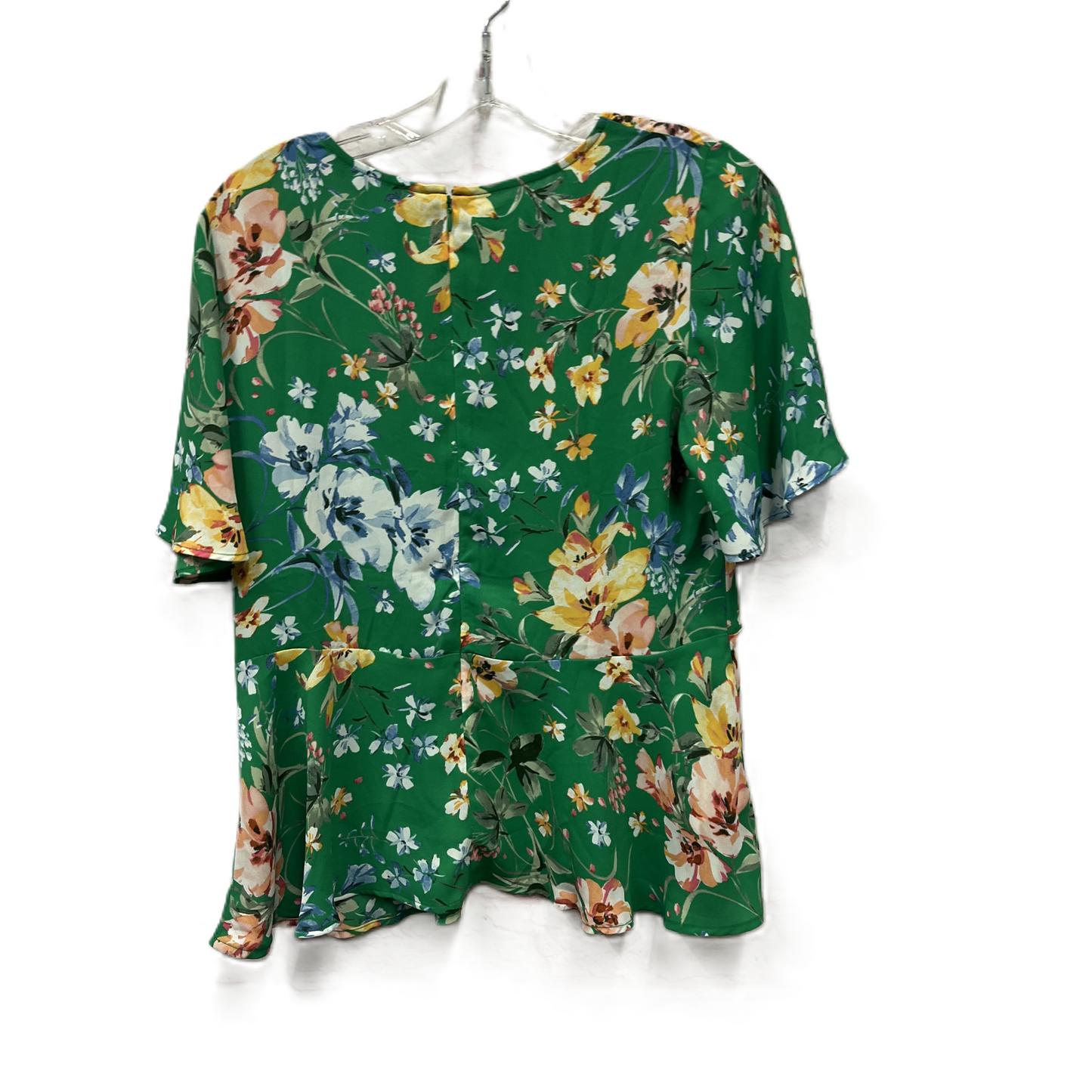 Top Short Sleeve By Loft In Green, Size: Xs