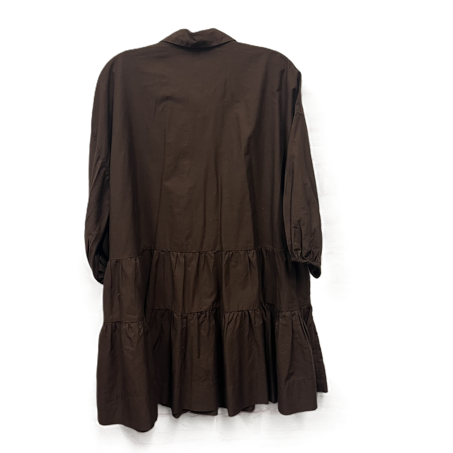 Top Long Sleeve By Free People In Brown, Size: Xs