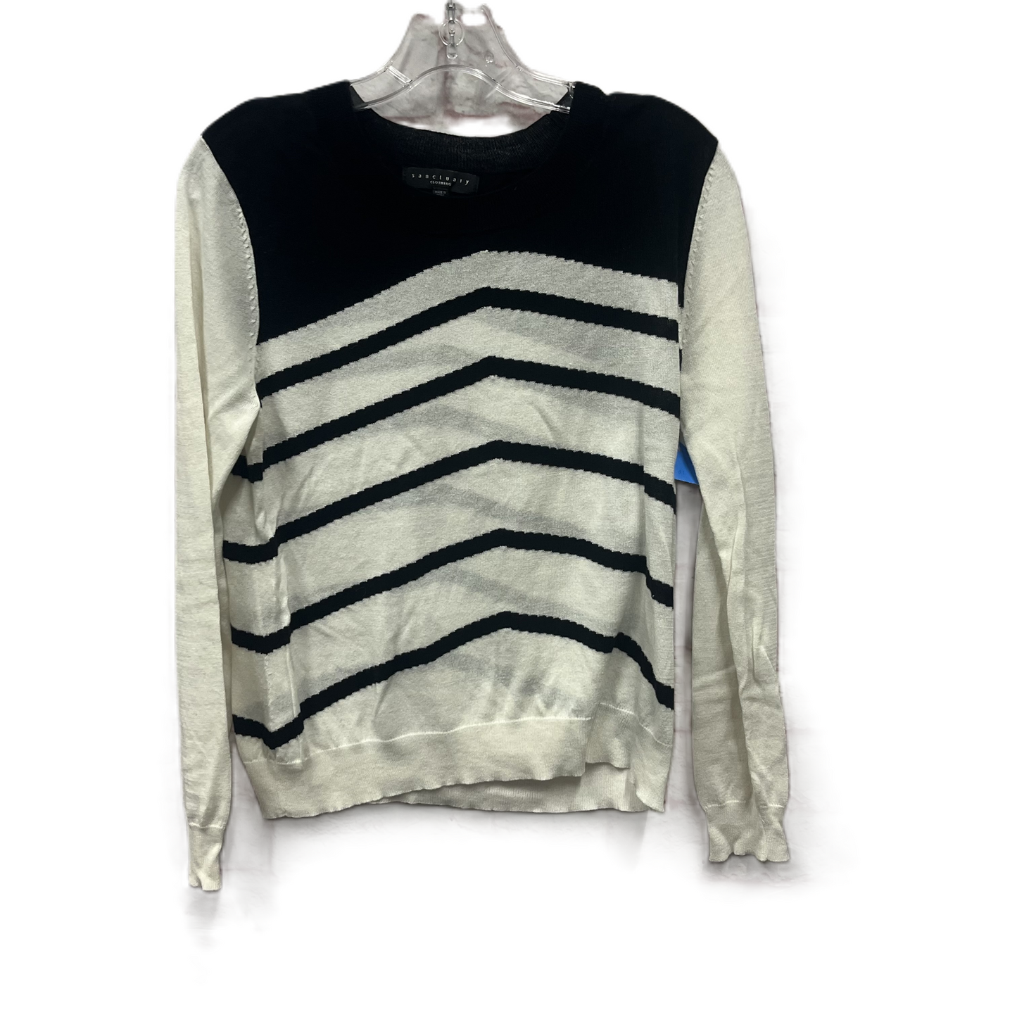 Sweater By Sanctuary In Black & White, Size: S