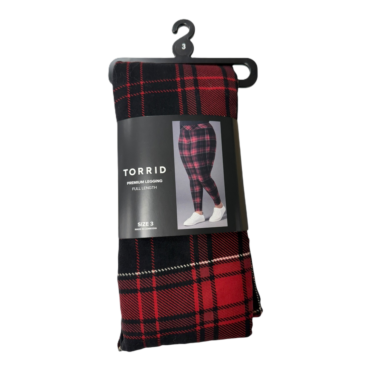 Pants Leggings By Torrid In Plaid Pattern, Size: 3x