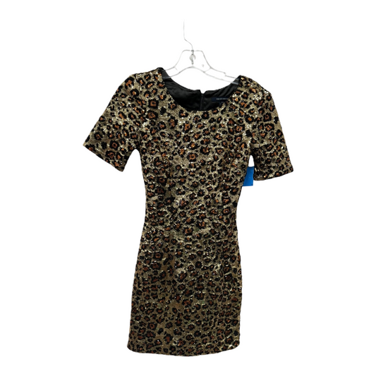 Dress Party Short By French Connection In Animal Print, Size: Xs