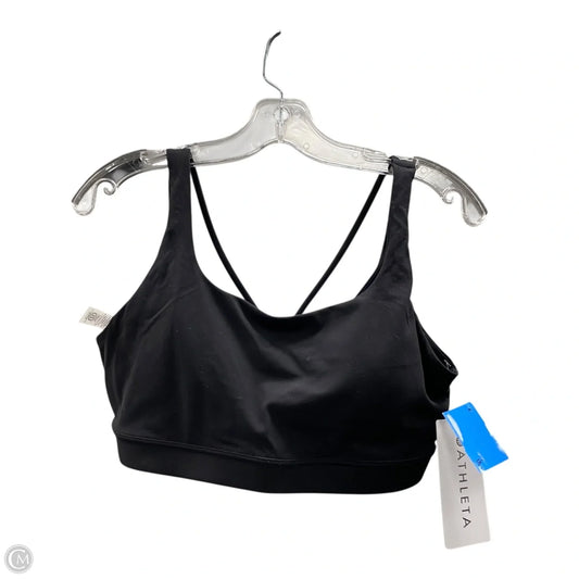 Athletic Bra By Athleta In Black, Size: M