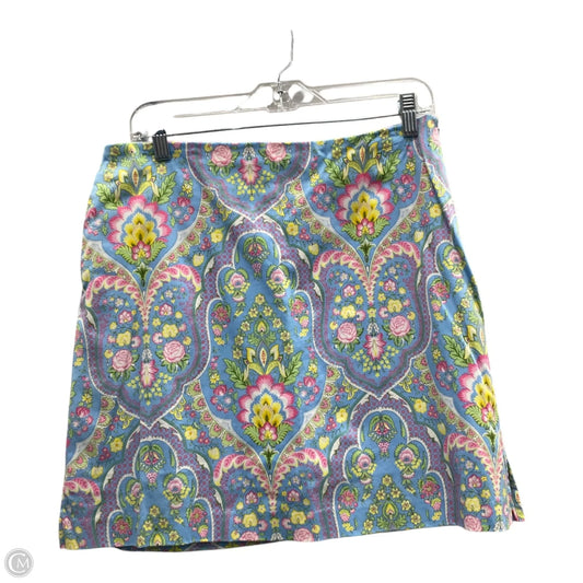Athletic Skort By Cme In Floral Print, Size: 8