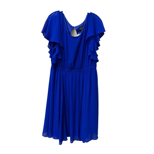Dress Casual Midi By Torrid In Blue, Size: 2x